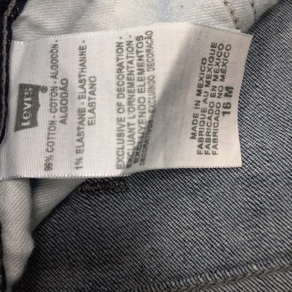 Levi's The Original Jean, Darkwash, Mid Rise Skinny Jeans - Picture 10 of 14
